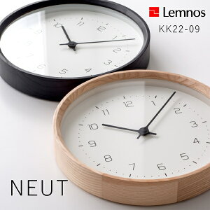 |v Lemnos ^J^mX KK22-09 NEUT wall clock j[g EbhEH[NbN v Ǌ|  fUC q Mtg z V NX}X  j  10{ v[
