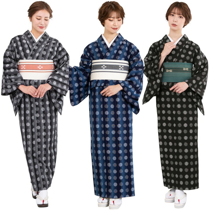 楽天市場】木綿 着物【秋冬の準備はお得なクーポンで】久留米絣 着物 
