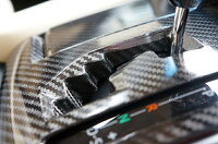5月末発送予定商品トヨタアルファードヴェルファイア30系専用ドライカーボン製シフトカバー2点セット