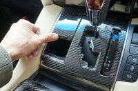 5月末発送予定商品トヨタアルファードヴェルファイア30系専用ドライカーボン製シフトカバー2点セット