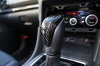 スバルインプレッサスポーツ/G4【GT/GK】XV【GT】専用ドライカーボン製シフトノブカバー/st372