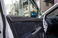 【7月初入荷予定】スバルWRX-STI/S4ドライカーボン製ドアトリム2点セット/rj230