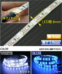 5cm間隔にLED6個搭載!新型高密度LEDテープ
