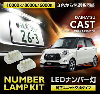 高輝度3チップLED仕様のナンバー灯!弊社オリジナル商品!