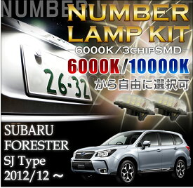 楽天市場 Shフォレスター ナンバー灯の通販