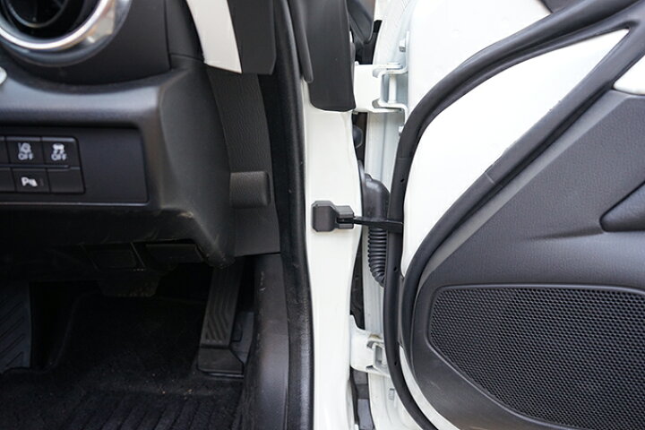 楽天市場 マツダ車専用マットブラックタイプドアヒンジカバー4点セットドアを開けた時の質感アップに Sc ａｘｉｓ ｐａｒｔｓ