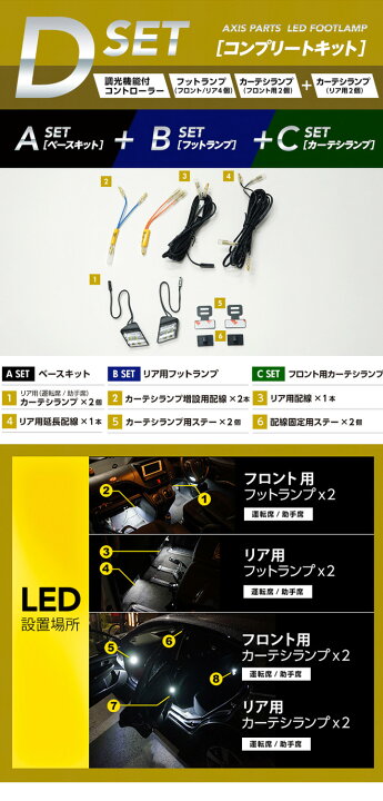 楽天市場】【ポイント5倍！4/26 18:00〜4/27 9:59】LEDフットランプ 