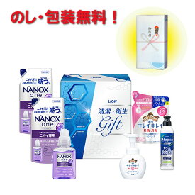 【在庫限り】歳暮 挨拶 景品 内祝 記念品キレイキレイ薬用泡ハンドソープ ナノックス ギフトライオン清潔・衛生ギフト LNS-25