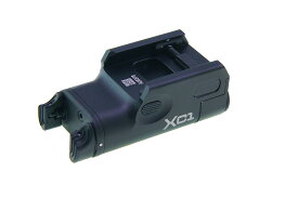 XC1型LEDピストルライト黒ハンドガンライト新品20mmレイル対応。