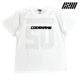 【SALE】B2W 「"CODENAME" 02LOGO S/S Tee」WHITE 2色展開 M/L/XL/XXL/XXXL プリント ロゴ Tシャツ コードネーム ナンバーロゴ バックロゴ ワンポイント バックプリント Tシャツ ストリート ブラック モード ルード スポーティー メンズ ユニセックス 2023SS 新作 数量限定品