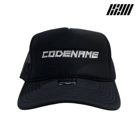 【B2W限定ITEM】 B2W「"CODENAME" Logo BB Mesh Cap」 2023SS 新作 3種類 ロゴキャップ ベースボールキャップ SNAPBACK OTTO メッシュキャップ キャップ CAP ブラック 黒 帽子 サイズ調整可 スナップバック 刺繍 ストリート スポーティー メンズ ユニセックス 数量限定