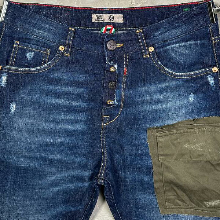楽天市場】ADAMUS / アダムス「Remake Tapered Denim Indigo 