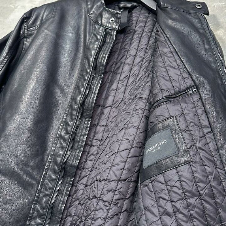楽天市場】【SALE】HAMAKI-HO / ハマキホ「Fake Leather Single Riders 
