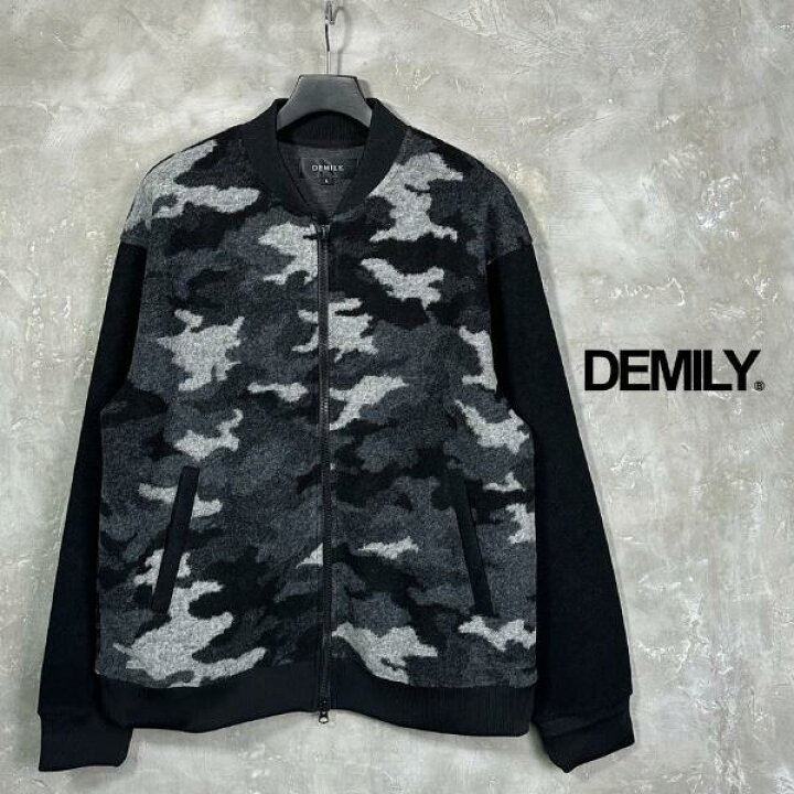 楽天市場】【SALE】DEMILY / デミリー「Camo Knit Bonding Blouson 
