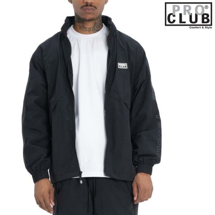 楽天市場】【SALE】PRO CLUB / プロクラブ「Nylon Line Track Jacket  
