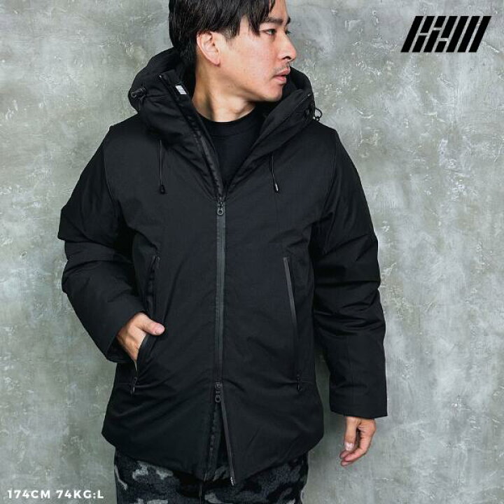 楽天市場】【SALE】B2W 「 Slim Fit High Neck Down Jacket」BLACK 