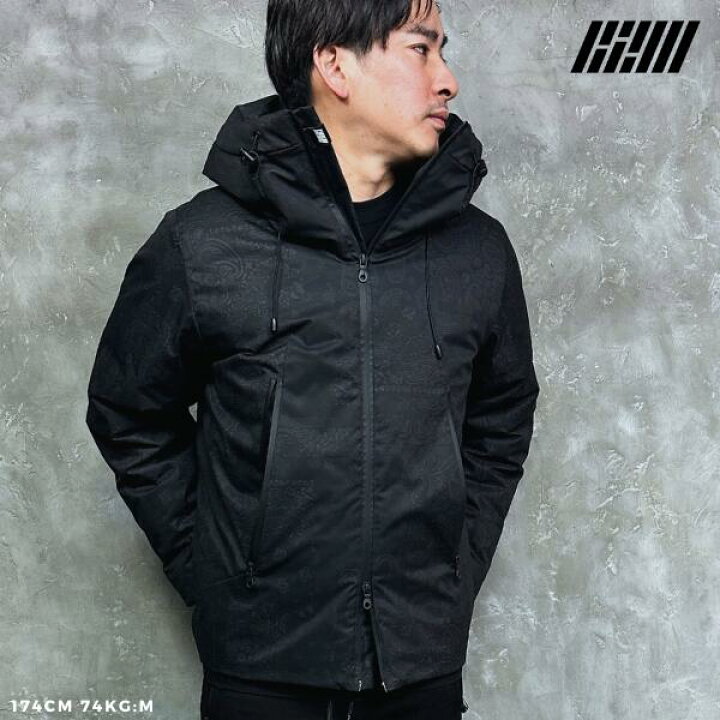 楽天市場】【SALE】B2W「Slim Fit High Neck Down Jacket」BLACK 