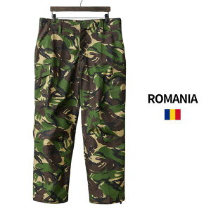 �R���uRomania Ripstop Field Cargo Pants�v�V�i �f�b�h�X�g�b�N ���[�}�j�A�R M2002 ���b�v�X�g�b�v �t�B�[���h �J�[�S�p���c DPM �J�� ���� �~���^���[ �V���v�� �J�W���A�� �X�g���[�g �����Y �V��