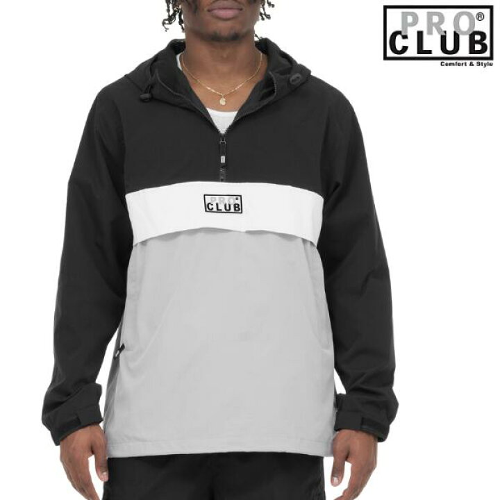 楽天市場】PRO CLUB / プロクラブ「Nylon Hooded Pullover Anorak 