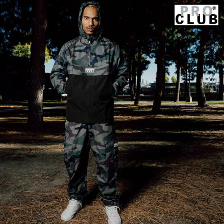 楽天市場】PRO CLUB / プロクラブ「Nylon Hooded Pullover Anorak 