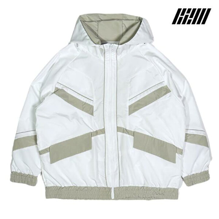 楽天市場】B2W「Nylon Foodie Setup Jacket & Pants White×Beige 