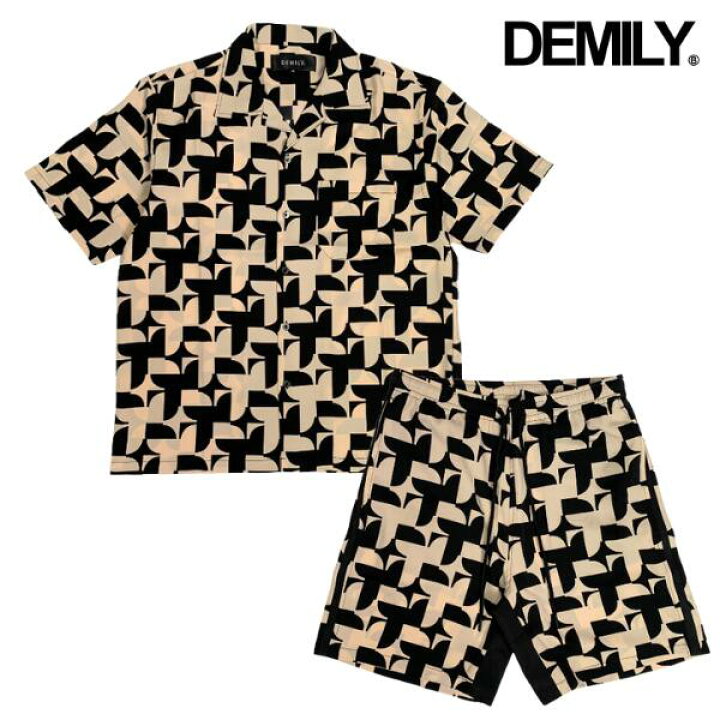 楽天市場】SALE DEMILY / デミリー「Geometric Setup (Shirts &Shorts 