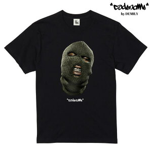 CODENAME �hBalaclava�h Premium Heavy Weight T-Shirts Black �R�[�h�l�[�� �w�r�[�E�F�C�g �ڏo���X �t�H�g�O���t�B�b�N �v�����g �N���[ T�V���c ����T ���� �X�g���[�g ���b�N �q�b�v�z�b�v �J�W���A�� ��
