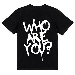 �yCODENAME / �R�[�h�l�[���z�u�hWHO ARE YOU�H�h S/S T-Shirts Black/White�v�t�[�A�[���[ �v�����g �N���[ T�V���c ���� T �u���b�N/�z���C�g �o�b�N���S �X�g���[�g ���[�h �J�W���A�� ���j�Z�b�N�X ��