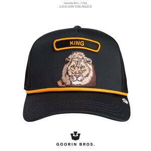Goorin Bros. / �O�[���� �u���U�[�Y�uGB2 Lion VOID�v���C�I�� �u���b�N �� �L���b�v �X�q ���b�V���L���b�v �h�J ���b�y�� �����Y ���f�B�[�X �j�����p �X�|�[�c �A�E�g�h�A ���s �X�g���[�g �v��