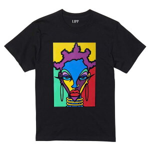 �uLIPP / NATIV S/S T-Shirts Black/White/Ash�v���b�v �f�U�C�� �l�C�e�B�u �A�[�g �v�����g T�V���c ����T �o�b�N�v�����g �u���b�N/�z���C�g/�A�b�V�� �O���[ �o���hT �X�g���[�g �J�W���A�� ���j�Z�b