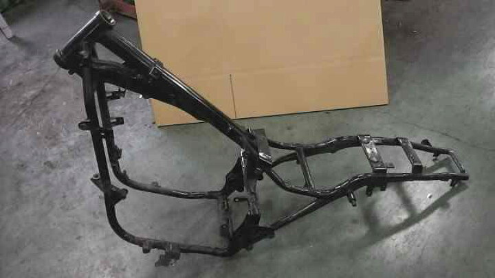 楽天市場】バイクパーツ バルカン400 EN400B の フレーム 書類付  