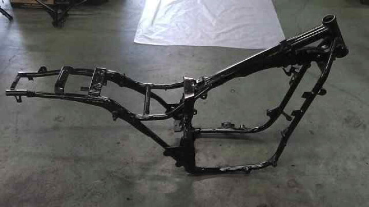 楽天市場】バイクパーツ バルカン400 EN400B の フレーム 書類付  