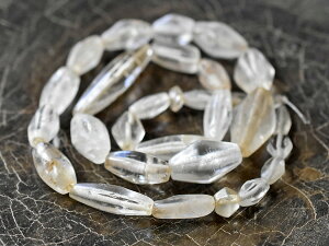 【2106】ジャワ島出土 古代クリスタル多面体ミックスビーズ一連【水晶】【とんぼ玉】【トンボ玉】【アンティークビーズ】【ガラスビーズ】【ストーンビーズ】【ビーズ】【パワーストー