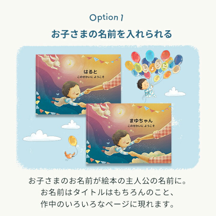 楽天市場 お仕立て券 世界に一冊のオーダーメイド 読み聞かせ 絵本 Buki ブーキー ようこそ このせかいへ ハードカバー ０ ３歳向け えほん 主人公 オリジナル アルバム絵本 名前 ギフト 出産祝い 誕生日 記念日 クリスマス プレゼント ギフト スマホ