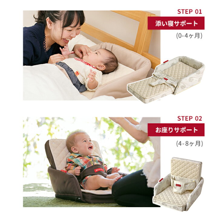 楽天市場】5歳まで使えるファルスカ ベッドインベッド フレックス  