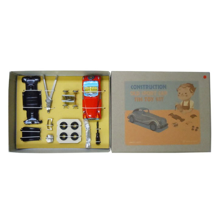 楽天市場 ブリキのおもちゃ 玩具 組立式 Mg レッド 専用ドライバー ペンチ付き ロングセラー 今も昔も変わらない 懐かしいオモチャ 昔のオモチャ 昔玩具 ベビージャクソンズストア