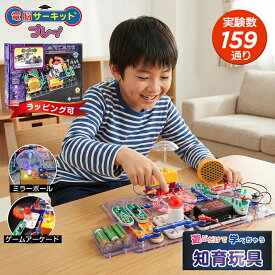 プレゼント 小学生 男の子 子供 6歳 7歳 8歳 9歳 10歳 誕生日プレゼント 【電脳サーキット プレイ】 正規品 プログラミング おもちゃ ゲーム 人気 女の子 男 誕生日 入学祝い 玩具 子供 電気 回路 ブロック 電子ブロック 電子回路 知育玩具 学習 勉強 ランキング 回路パズル