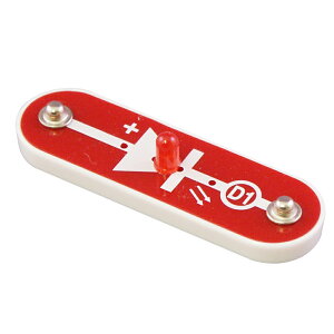 yd]T[Lbg pp[cz LED 6SCD1 Snap Circuits Parts Replacement Red LED for Snap Circuits Elenco