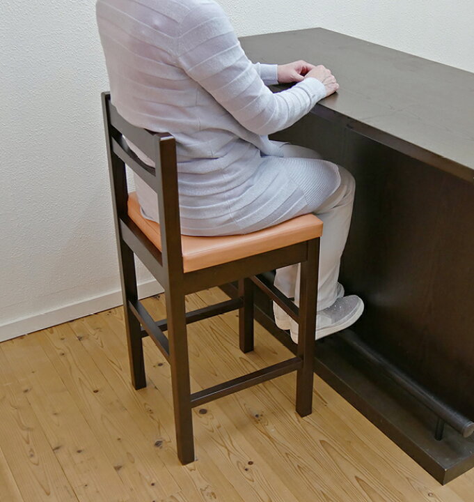 楽天市場】飲食店用カウンターチェア 和風居酒屋 座面高62cm 90cmの 