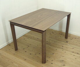 伸張式テーブル【木製ダイニングテーブル、幅130cm、180cm、230cm　ウォールナット色】3段階幅変更テーブル、イタリア製