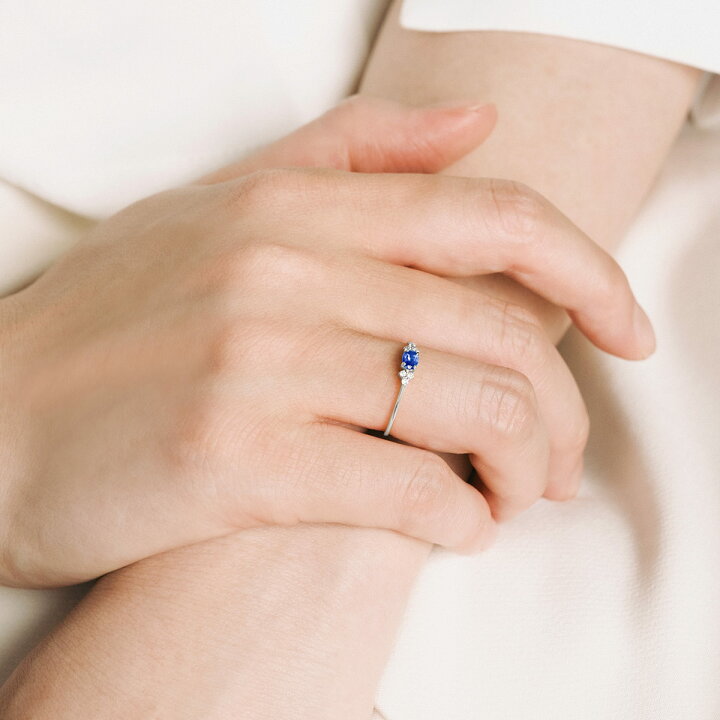 楽天市場】サファイア リング プラチナ ダイヤモンド 指輪 Pt900  