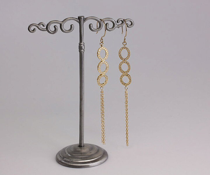楽天市場】フックピアス 14金ゴールドフィルド ピアス ロング 14KGF 