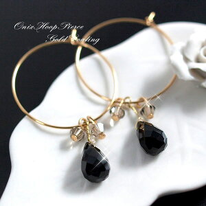 t[vsAX sAX fB[X VR t[v sAX IjLX   S[h ubN gold pierce  v`v ladies fB[X WG[ ANZT[  ؚȃsAX onyx hoop 
