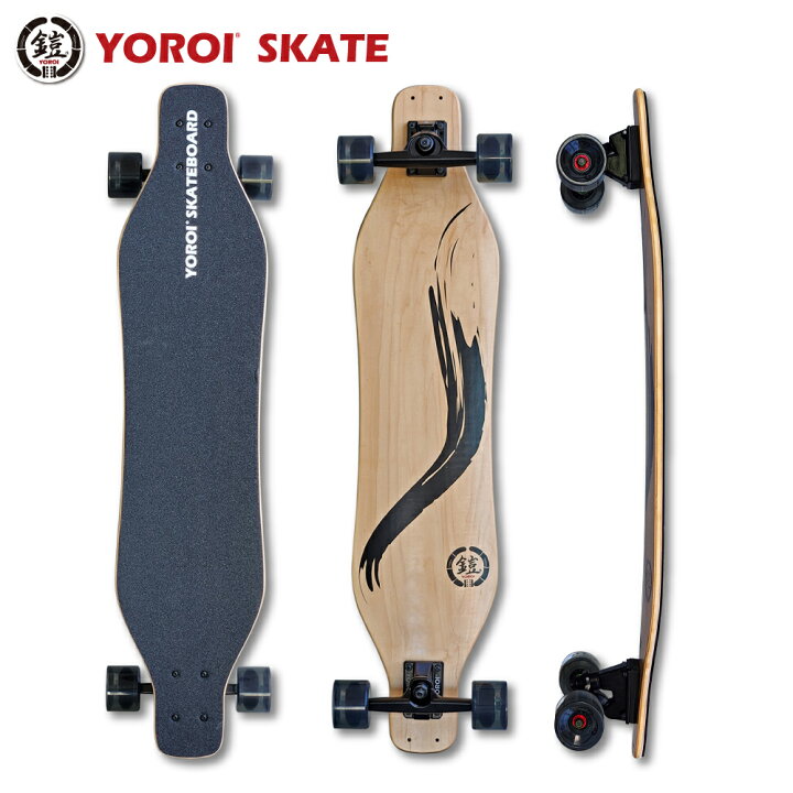 楽天市場】ロングスケートボードYOROI SURF SKATEBOARD RYUII ヨロイ  