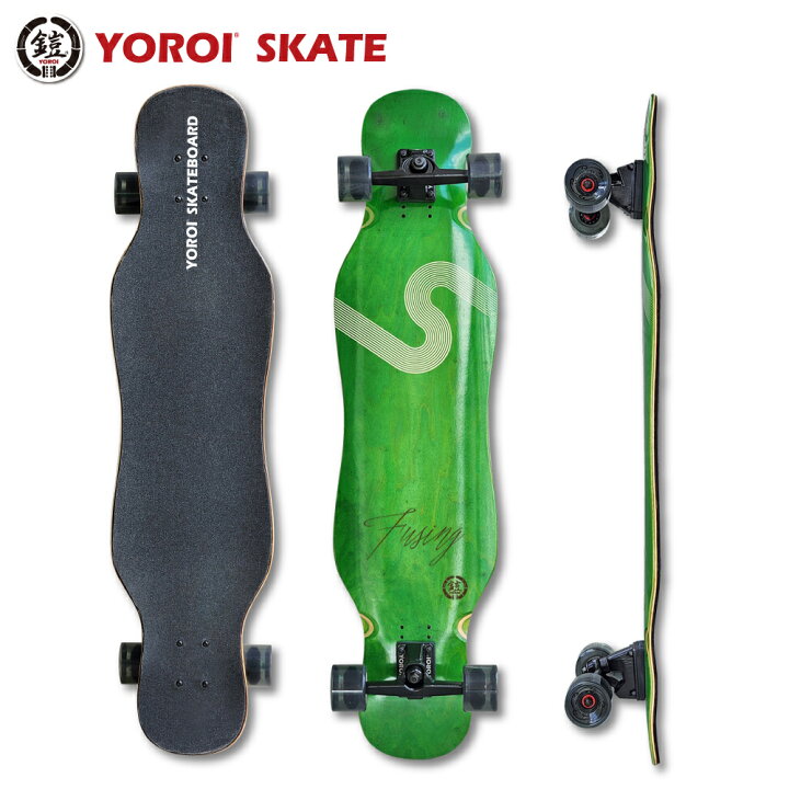 楽天市場】ロングスケートボード ロンスケ YOROI SKATEBOARD FUSING 