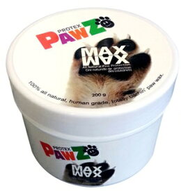 犬 肉球クリーム 舐めても安心 乾燥 保湿 犬猫用 天然成分 無添加 天然ワックス Pawz MaxWax マックスワックス 200g