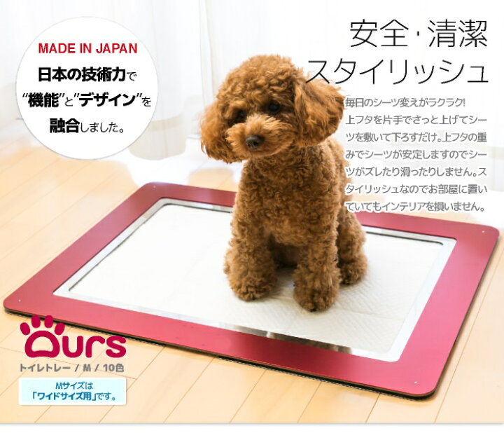 楽天市場】犬 トイレトレー ワイド おしゃれ スタイリッシュ マツミ  