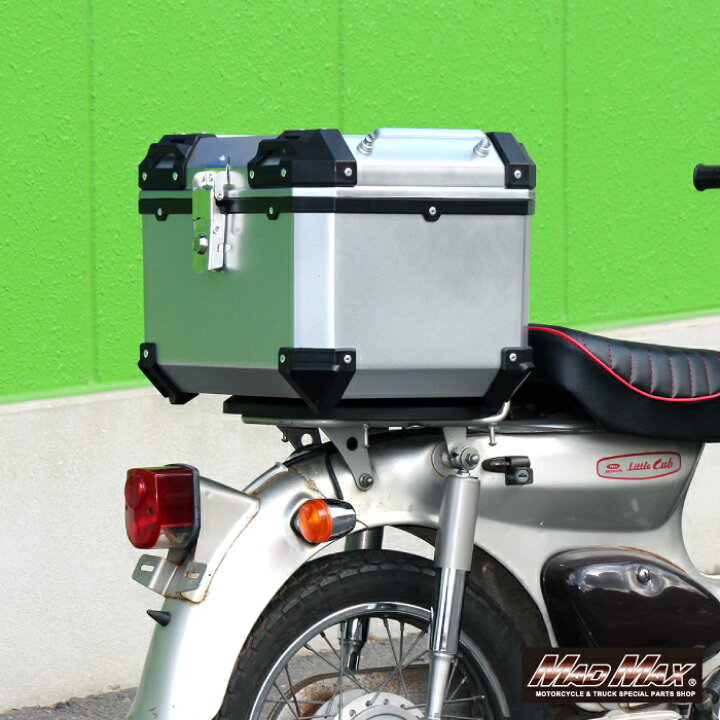 楽天市場】バイク用 リアボックス パンドラ パニアケース 45L シルバー 