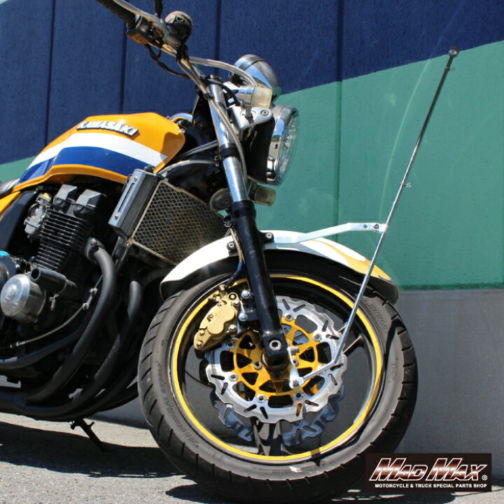 楽天市場】バイク用 旗棒 ステンレス製 910mm旧車、エイプ、モンキー 