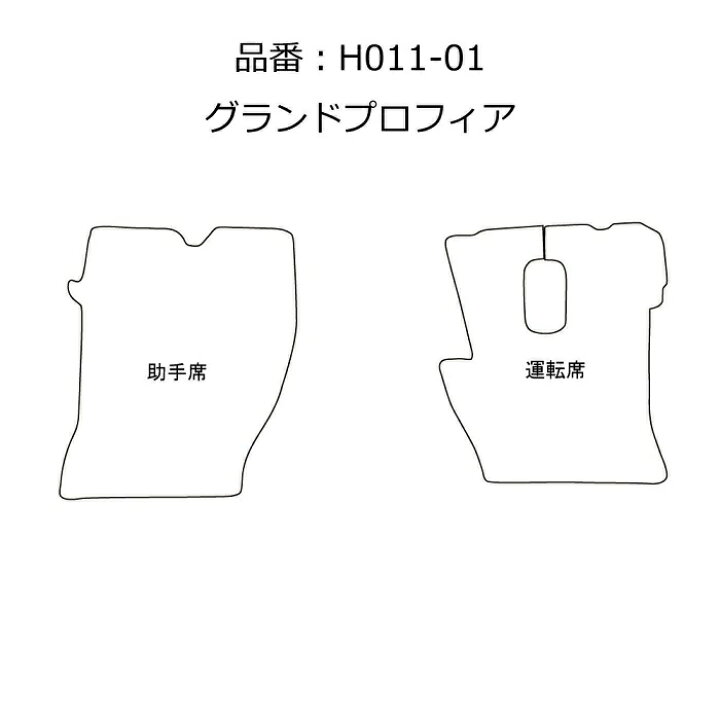 楽天市場】金華山 チンチラ フロアマット 各色 運/助セット グランド 